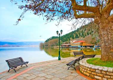 Olympus Diamond Painting "Lake Orestiada-Kastoria,Greece" - Ψηφιδωτό Μωσαικό "Λίμνη Ορεστιάδας-Καστοριάς" 40Χ30